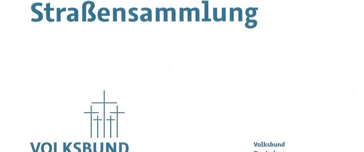 Haus- und Straßensammlung – Volksbund Deutsche Kriegsgräberfürsorge e. V.