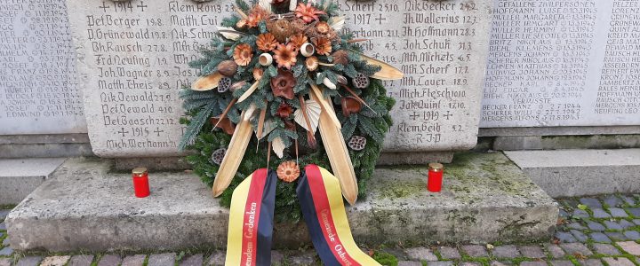 Gedenkfeier zum Volkstrauertag