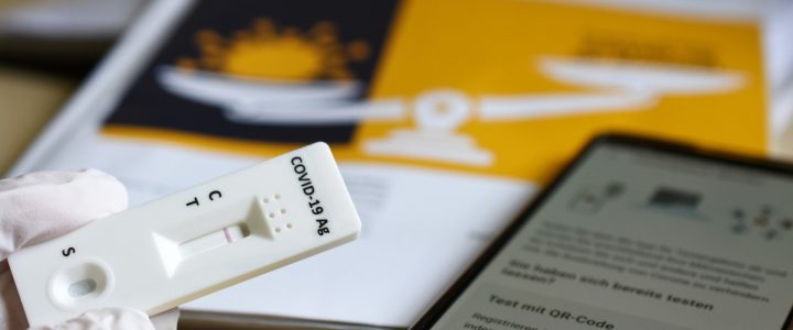 Schnelltest-Zentrum im Nachbarort Thomm