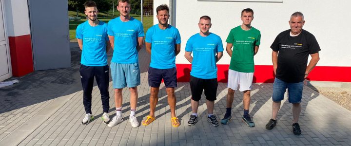 Fußballsportverein pflastert Außenflächen mit finanzieller Unterstützung von Westenergie