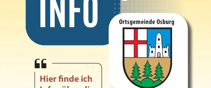 DorfFlyer an alle Osburger Haushalte