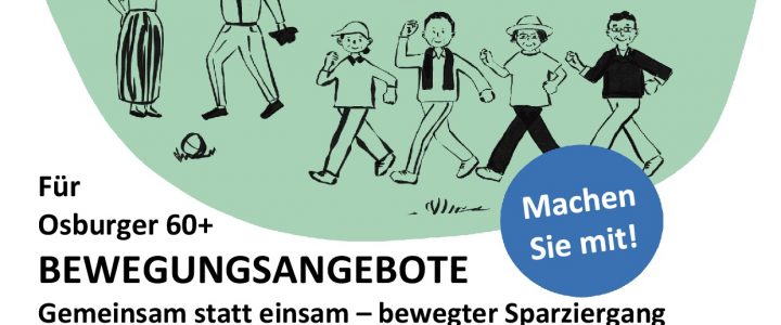 BEWEGUNGSANGEBOTE für Osburger 60+ – Neue Termine
