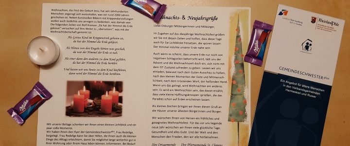 Weihnachts- und Neujahrsgrüße an unsere Bürger & Bürgerinnen