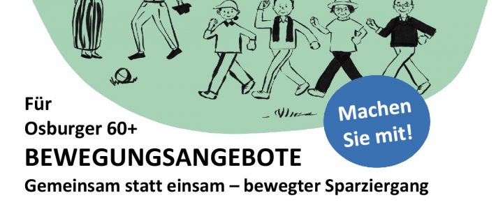 BEWEGUNGSANGEBOTE für Osburger 60+ – Neue Termine…