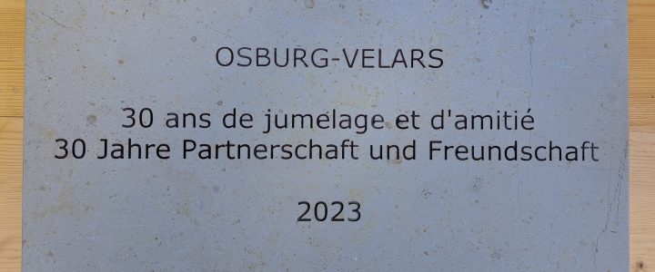 Osburg im Zeichen von 30 Jahren deutsch-französischer Freundschaft
