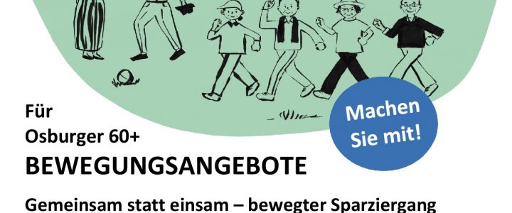 BEWEGUNGSANGEBOTE für Osburger 60+ – Neue Termine…