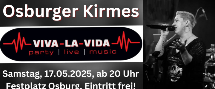 Viva La Vida rockt die Osburger Kirmes 2025