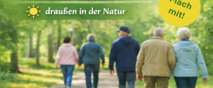 BEWEGUNGSANGEBOT – Aktiv bleiben / Bewegung im Freien tut gut